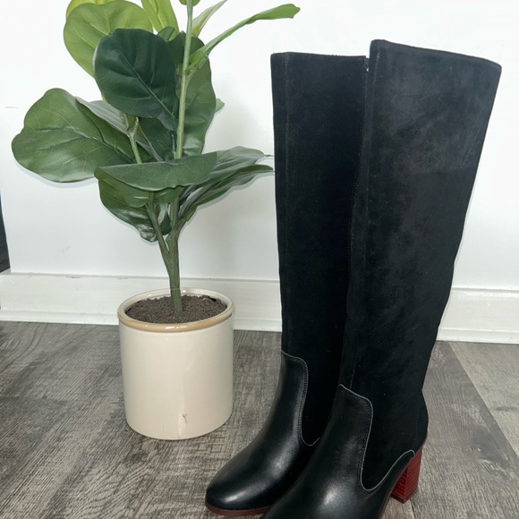 Splendid Black Heeled Boots Size 7 NEW - Picture 12 of 15